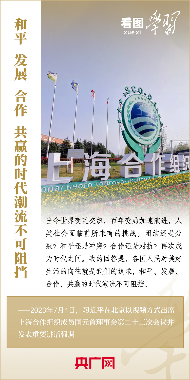 看图学习丨习近平主席为上海合作组织发展提出五点建议