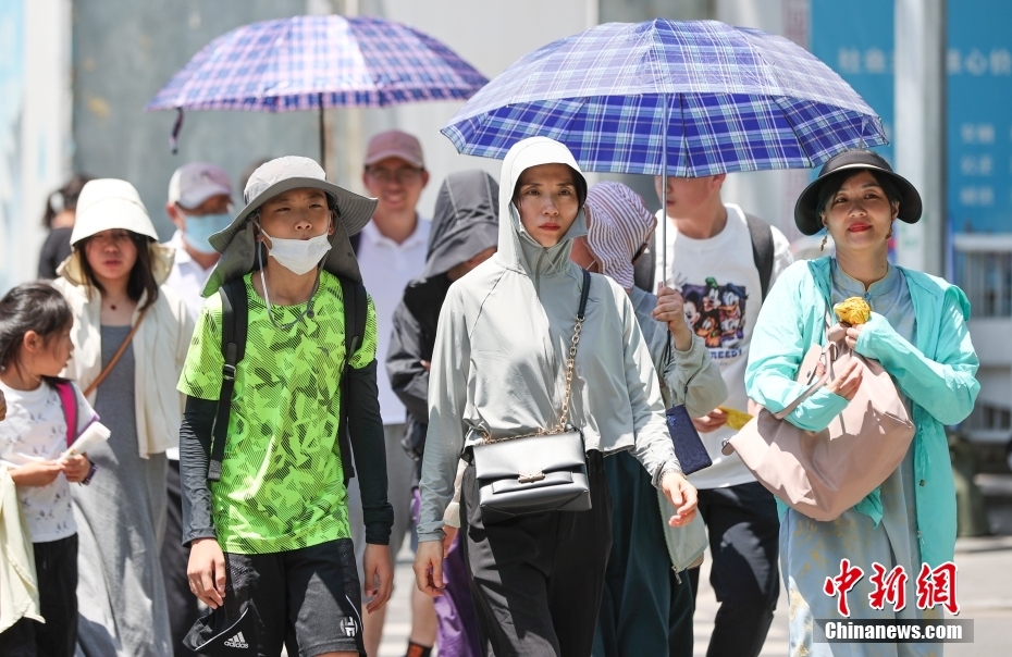 北京7月气温连续两天超40℃