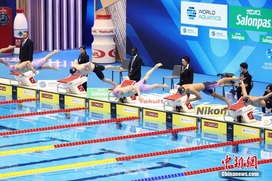 福冈游泳世锦赛：女子4×100米自由泳接力中国队摘铜
