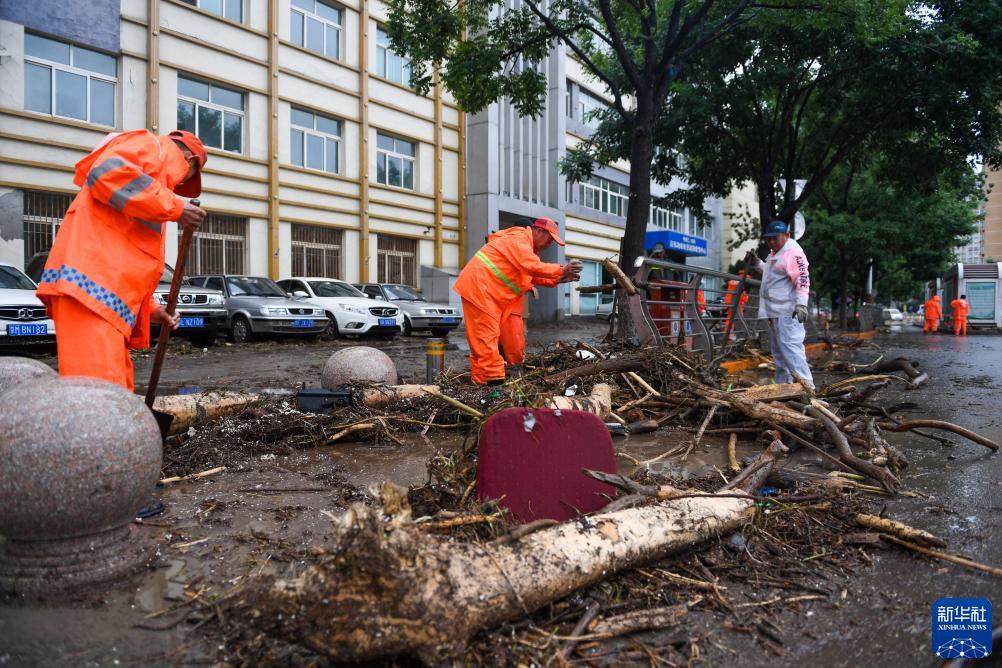 北京：雨中门头沟现场直击