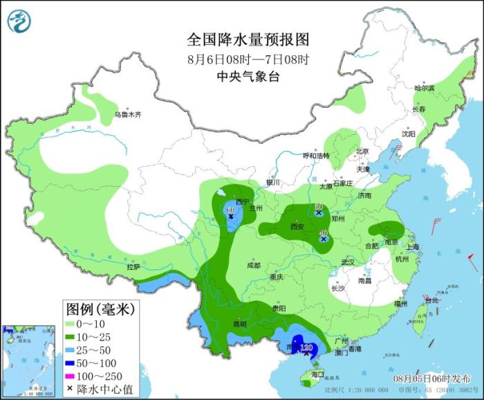 广西云南等地有强降雨 台风“卡努”继续影响东海等海域