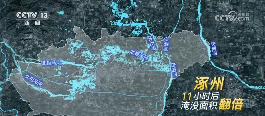 大数据绘出救援“加速度”：24小时，1.7万人来到涿州