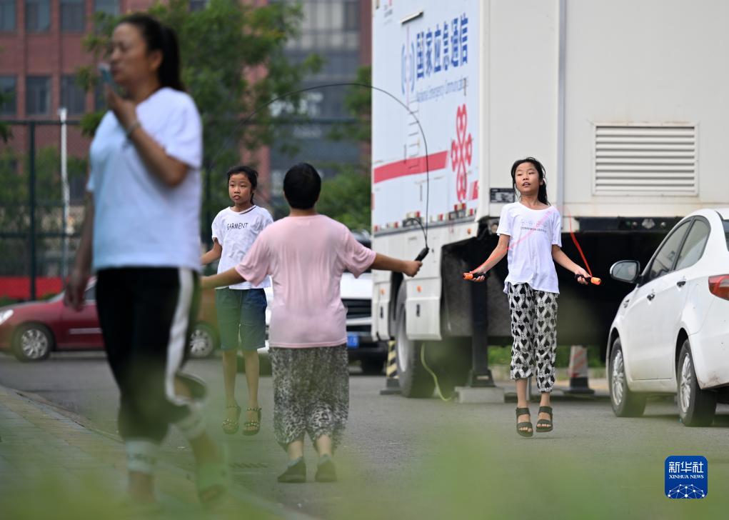 天津静海：走进转移群众集中安置点
