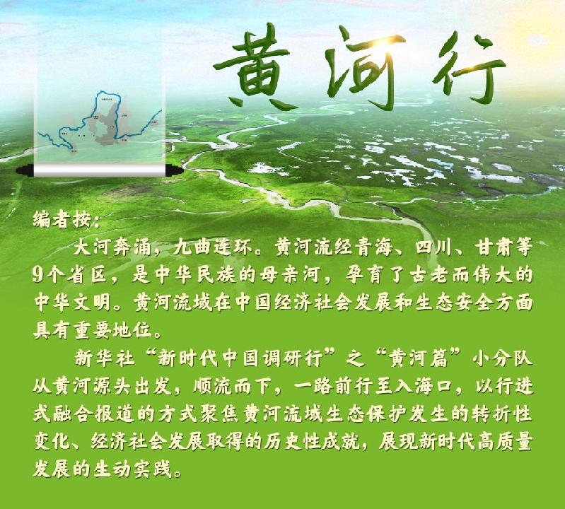 新时代中国调研行·黄河篇丨花湖蝶变