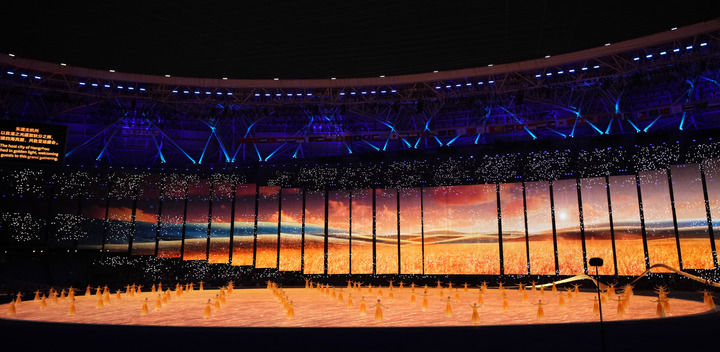 第19届亚洲运动会开幕式在杭州举行