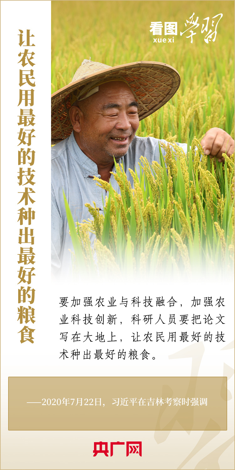 看图学习丨加快实现农业科技自立自强
