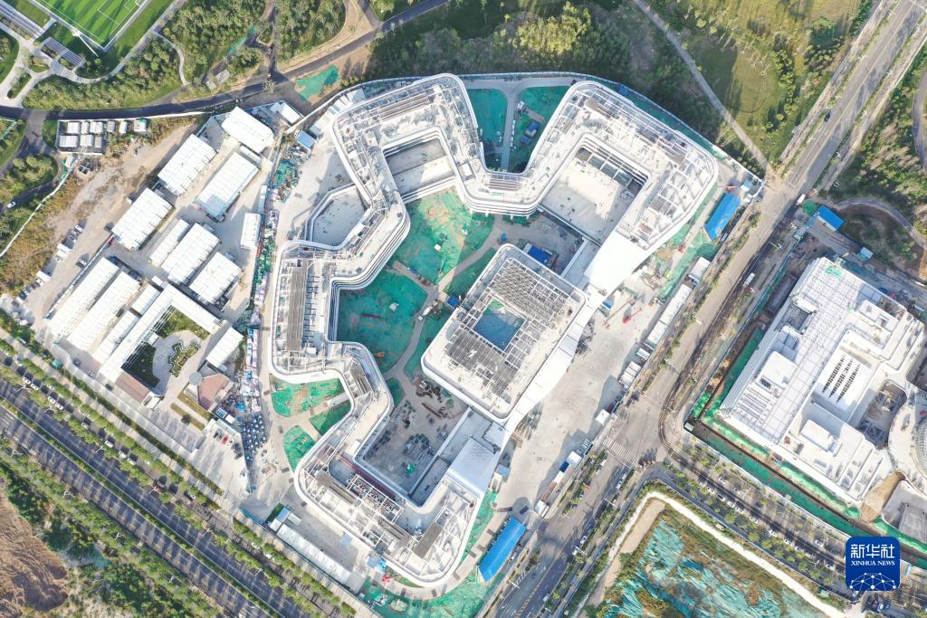 雄安新区：启动区重点工程芳容初绽