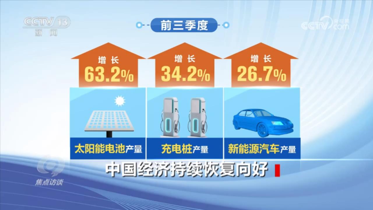 焦点访谈:中国经济持续恢复向好