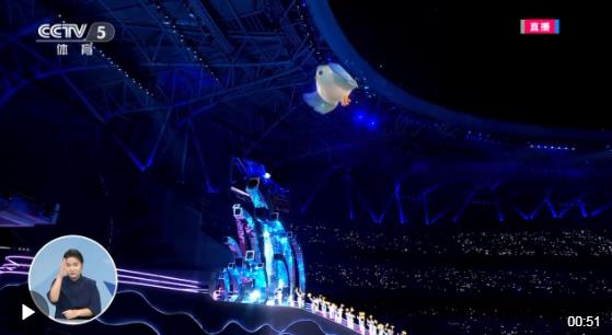 独家视频丨杭州亚残运会开幕式 主火炬点燃