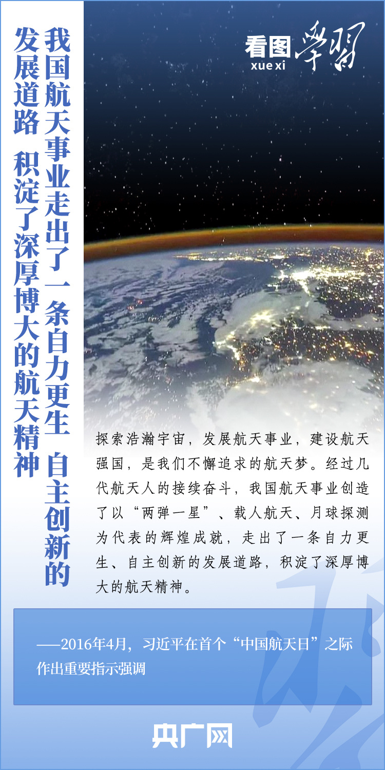 看图学习丨探索浩瀚宇宙 建设航天强国