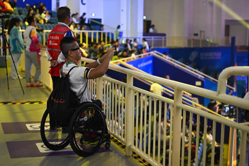 杭州亚残运会|在杭州,有爱无“碍”