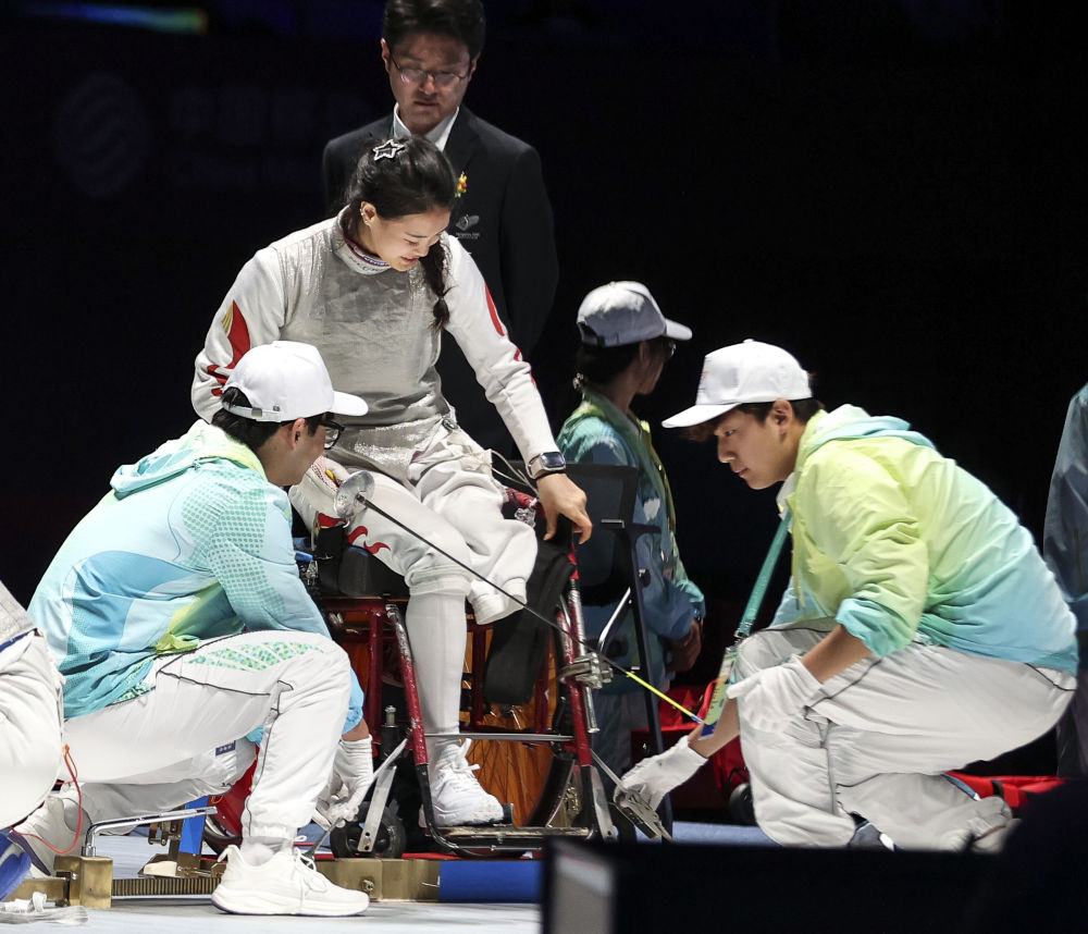 杭州亚残运会|在杭州,有爱无“碍”