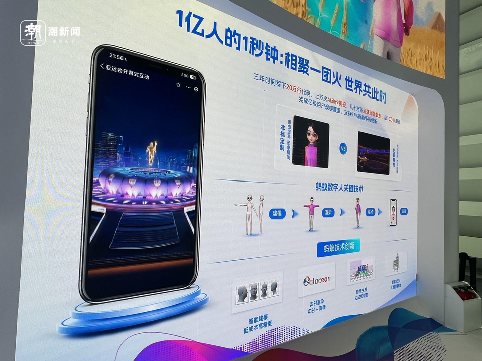 “一人一面”穿梭元宇宙?亚运会上的数字火炬人或将走进千家万户