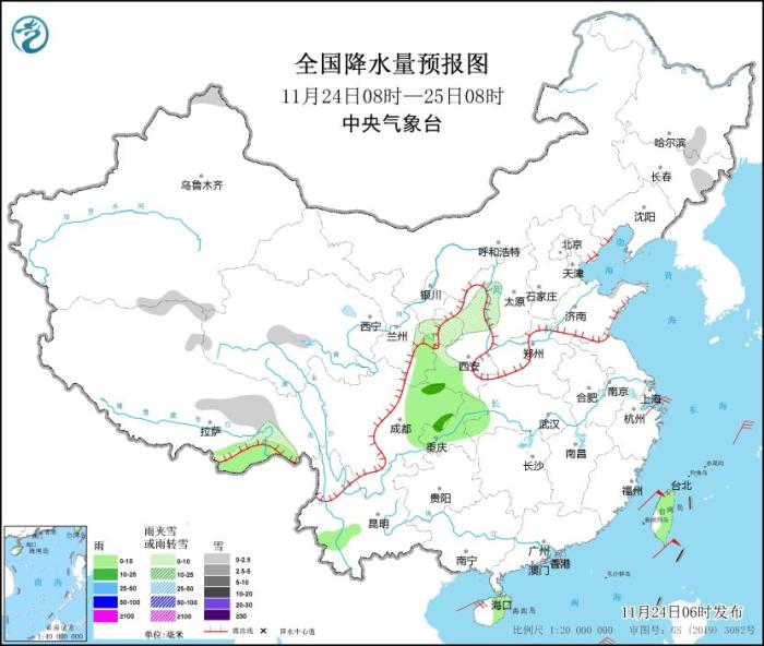 较强冷空气将影响中东部大部地区