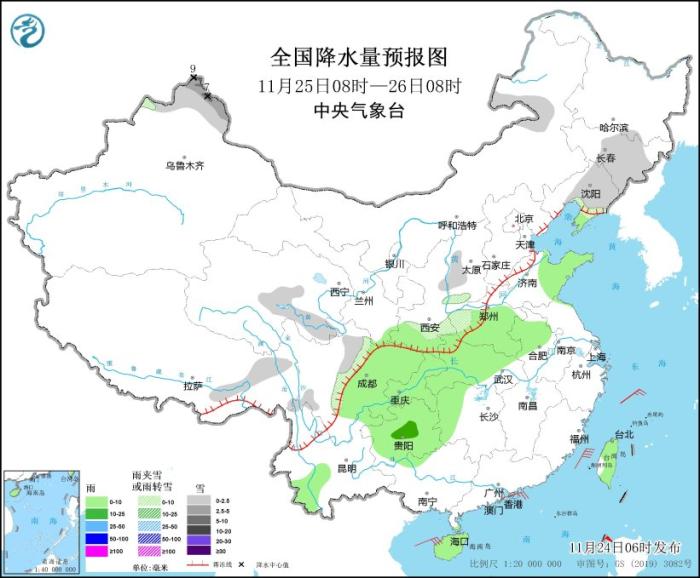 较强冷空气将影响中东部大部地区