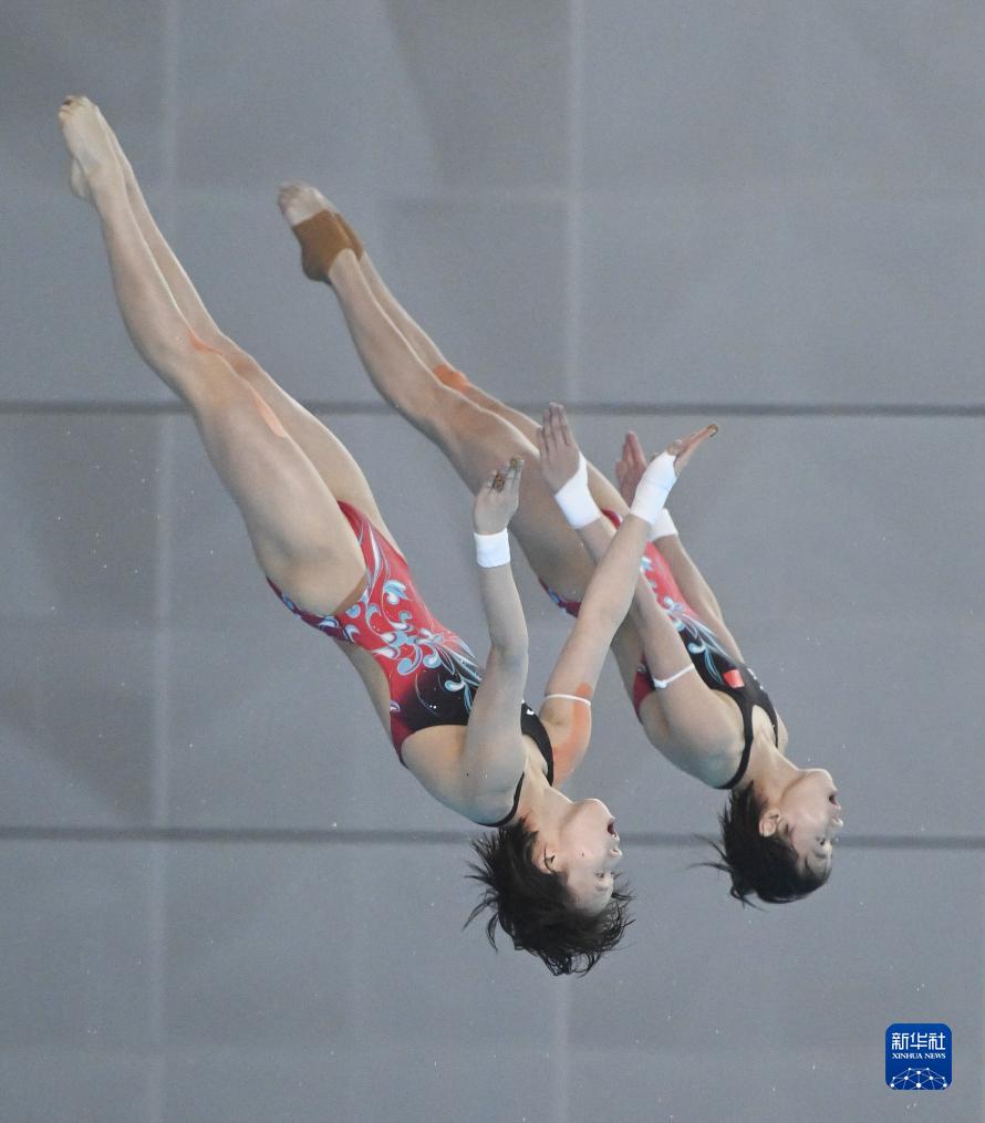 跳水——全国锦标赛：全红婵/陈芋汐女子双人10米台夺冠