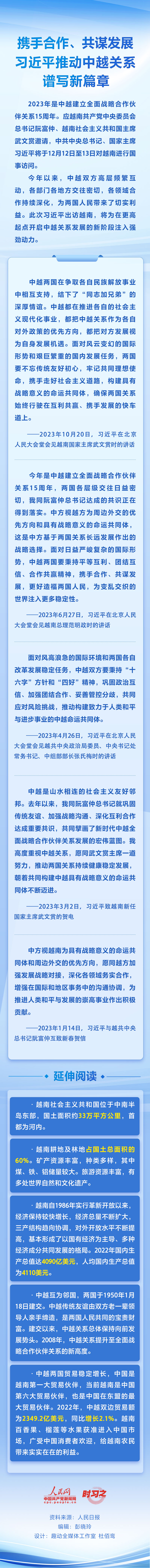 时习之丨 携手合作、共谋发展 习近平推动中越关系谱写新篇章