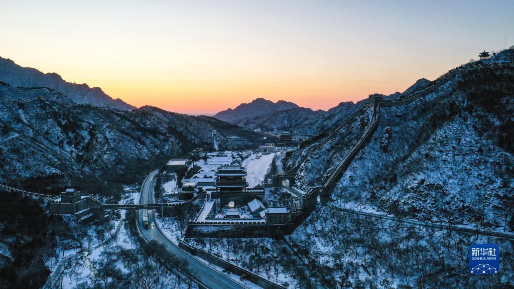 美丽中国丨雪后居庸关长城