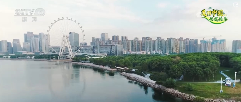 候鸟翔集、河林入城、串园连趣……群众享受更多蓝天白云、绿水青山