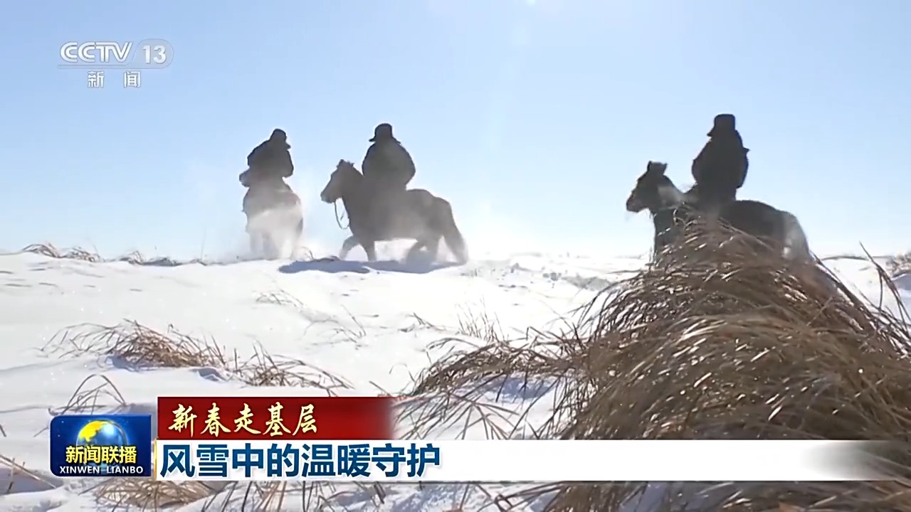 边境踏查、应急救援……这支马背上的警队迎风踏雪守护边疆
