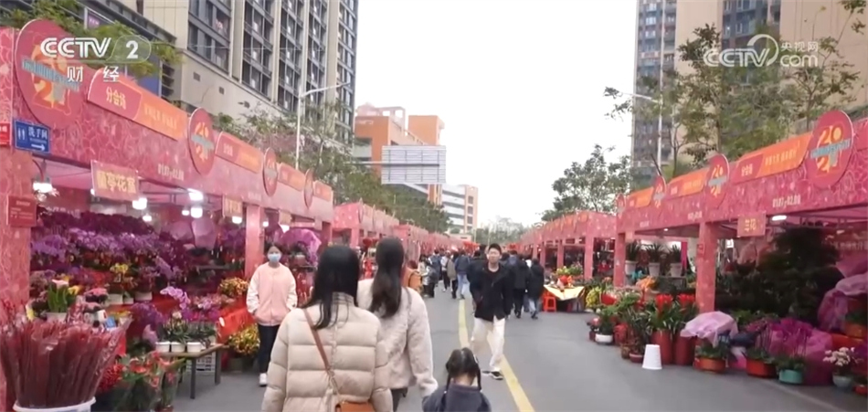 多地花市“花团锦簇”人气旺 姹紫嫣红中涌动浓浓春意