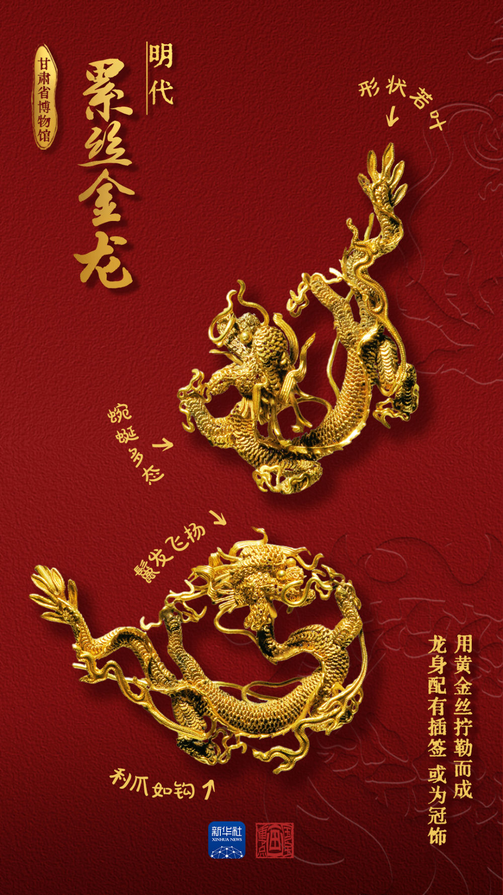 国宝画重点丨农历龙年来数龙，一条龙、两条龙、三条龙……