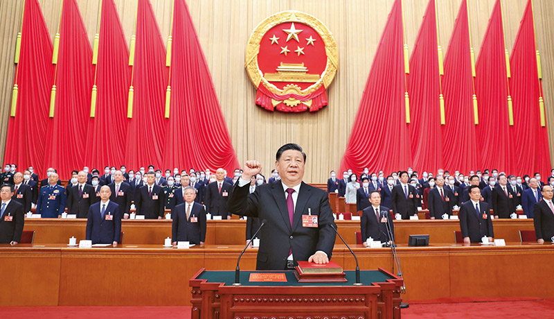 习近平：坚持和完善人民代表大会制度 保障人民当家作主