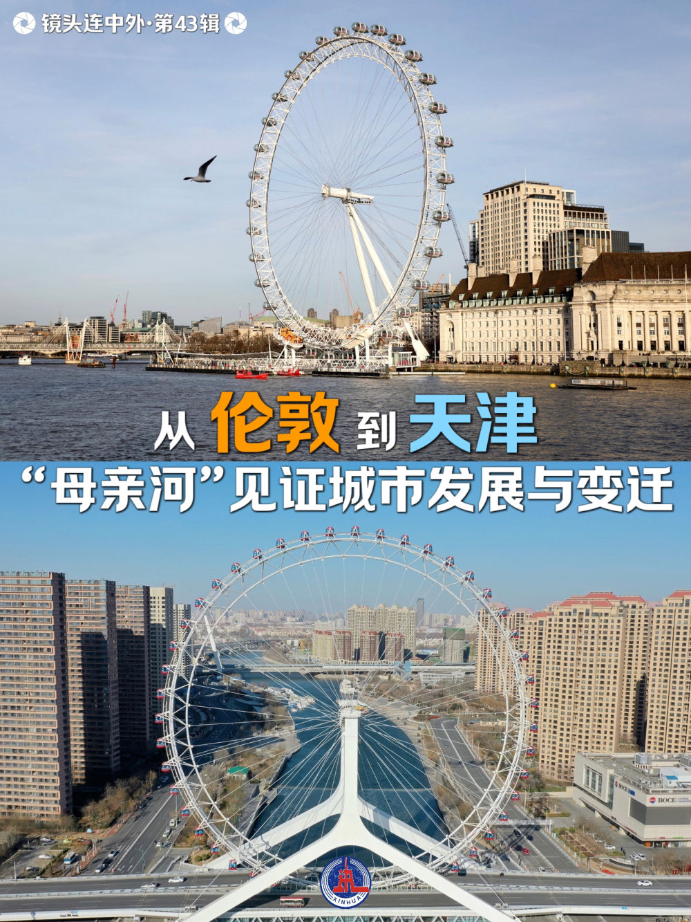 镜头连中外·第43辑｜从伦敦到天津：“母亲河”见证城市发展与变迁