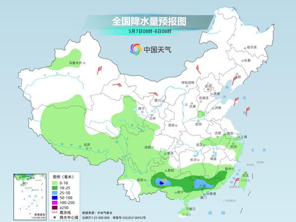 南方降雨再度增多 北方大部以晴朗升温为主