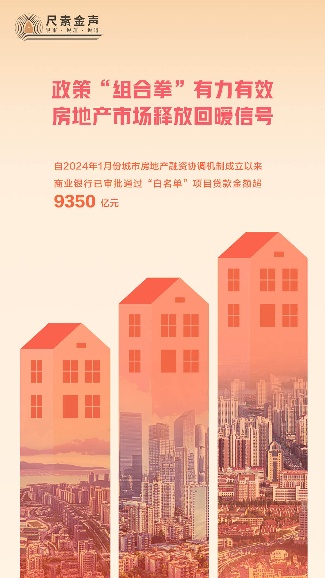 尺素金声｜政策“组合拳”有力有效，房地产市场释放回暖信号