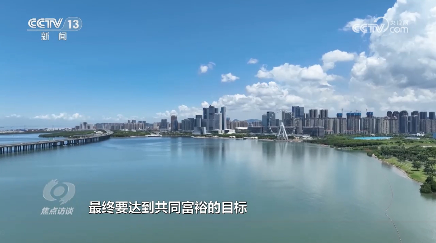 焦点访谈：区域经济新格局 携手走上共同富裕路