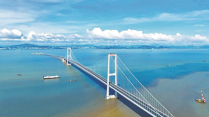 【龙腾湾区·桥见未来】深中通道将于30日通车 从深圳到中山的车程将从2小时缩短至30分钟