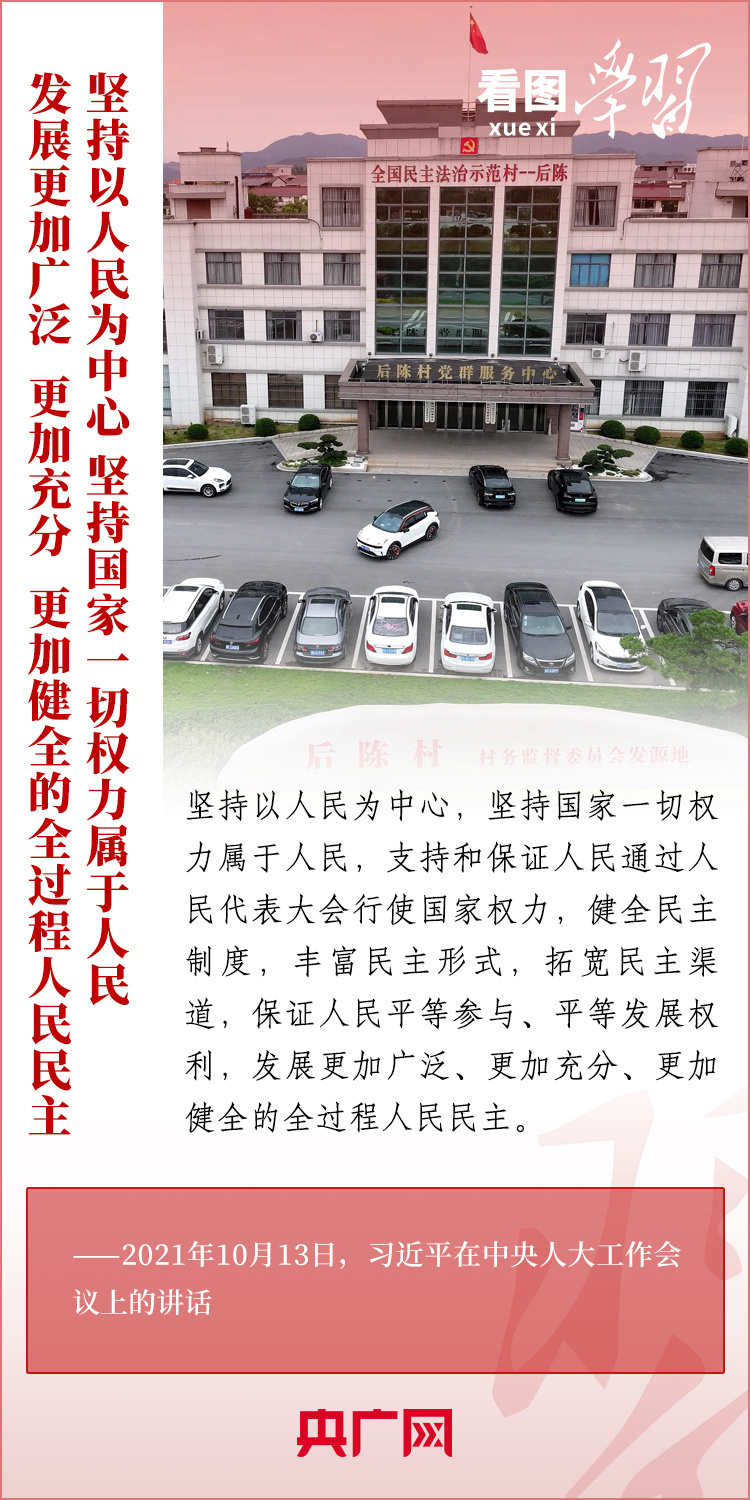 看图学习·改革为人民丨发展全过程人民民主 充分激发全体人民的积极性主动性创造性