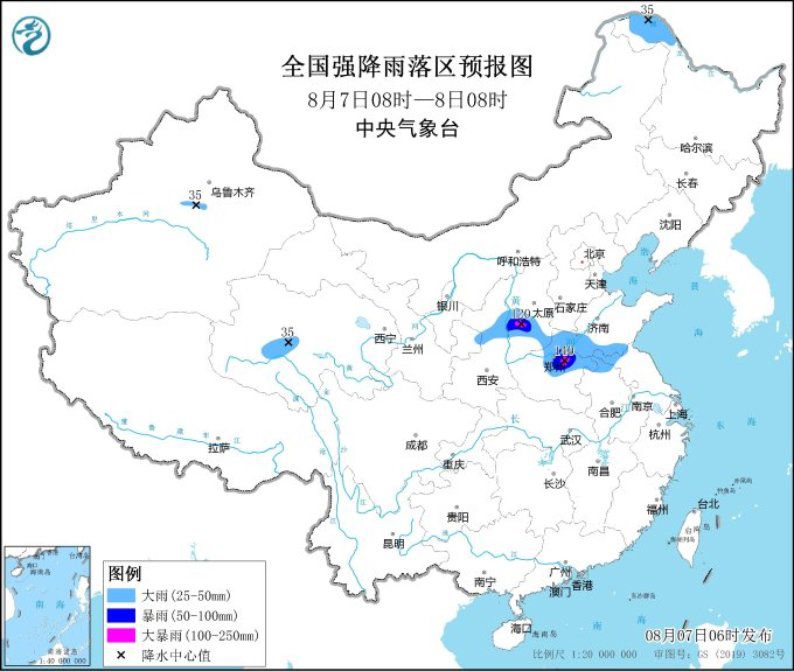 华北等地将有较强降雨 南方大部地区高温天气持续