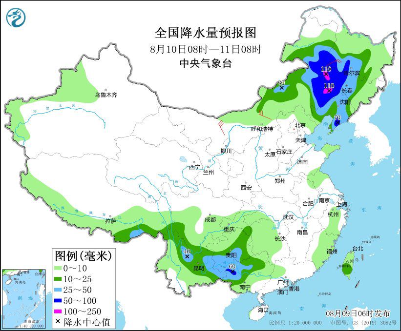 华北东北四川盆地等地有强降雨 南方大部地区高温持续