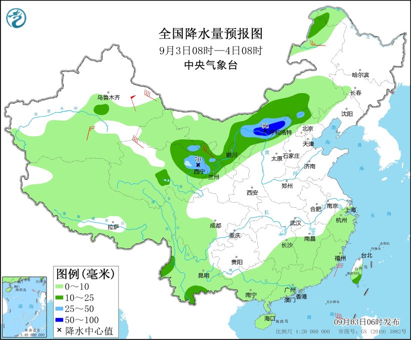 北方地区多降水和冷空气活动 南方地区高温持续