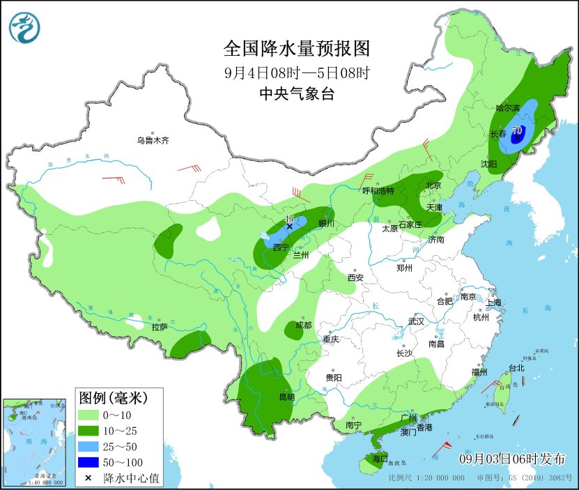 北方地区多降水和冷空气活动 南方地区高温持续