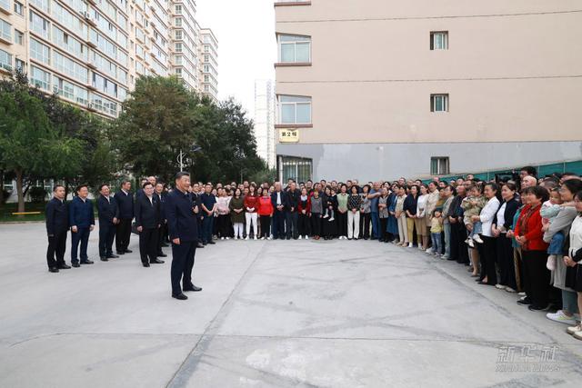 习近平在甘肃兰州市考察调研