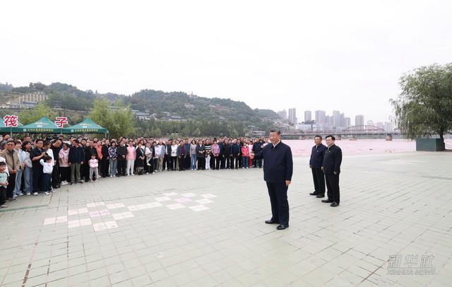 习近平在甘肃兰州市考察调研