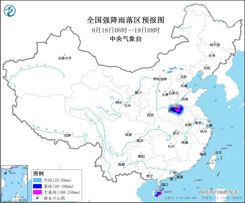 三“台”共舞北、东、南 塞北阴雨连三日