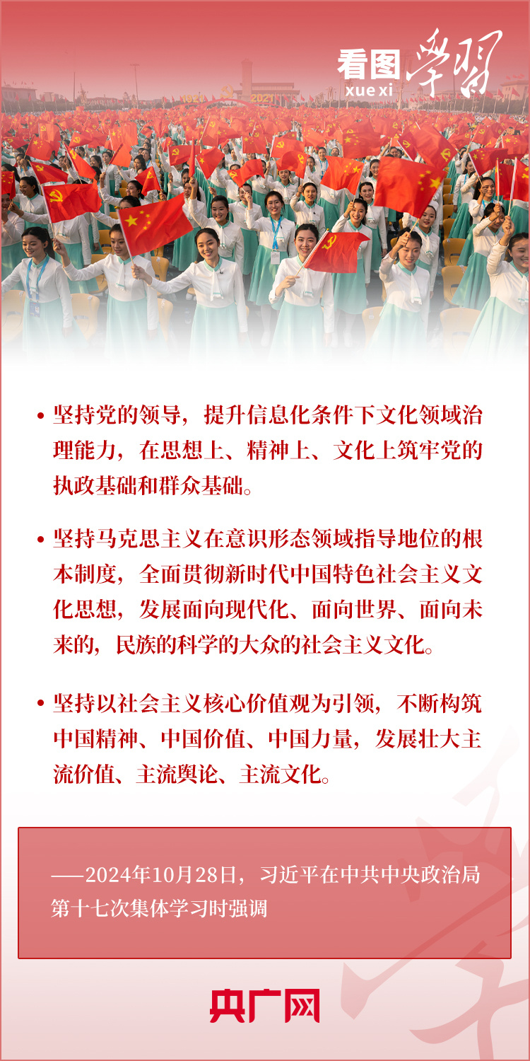 看图学习丨筑牢强国建设、民族复兴的文化根基 总书记作出最新部署