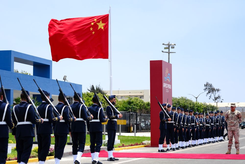 高清大图｜礼遇！习近平主席对秘鲁进行国事访问