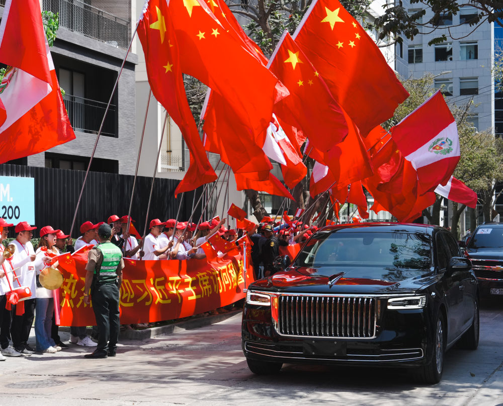 高清大图｜礼遇！习近平主席对秘鲁进行国事访问