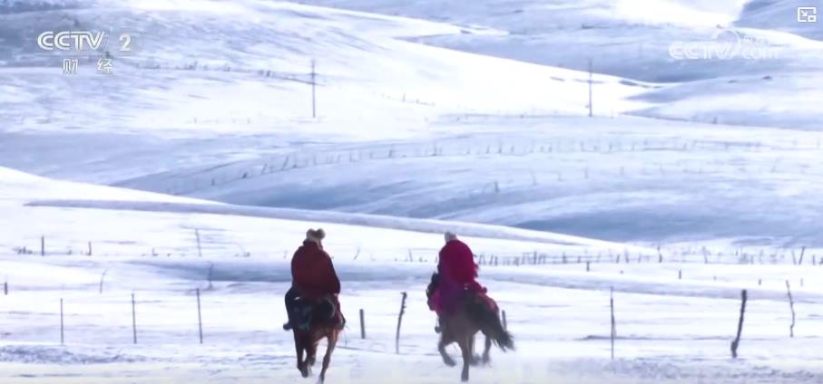 新疆多地冰雪旅游持续升温 独特冬日美景让游客沉醉其中