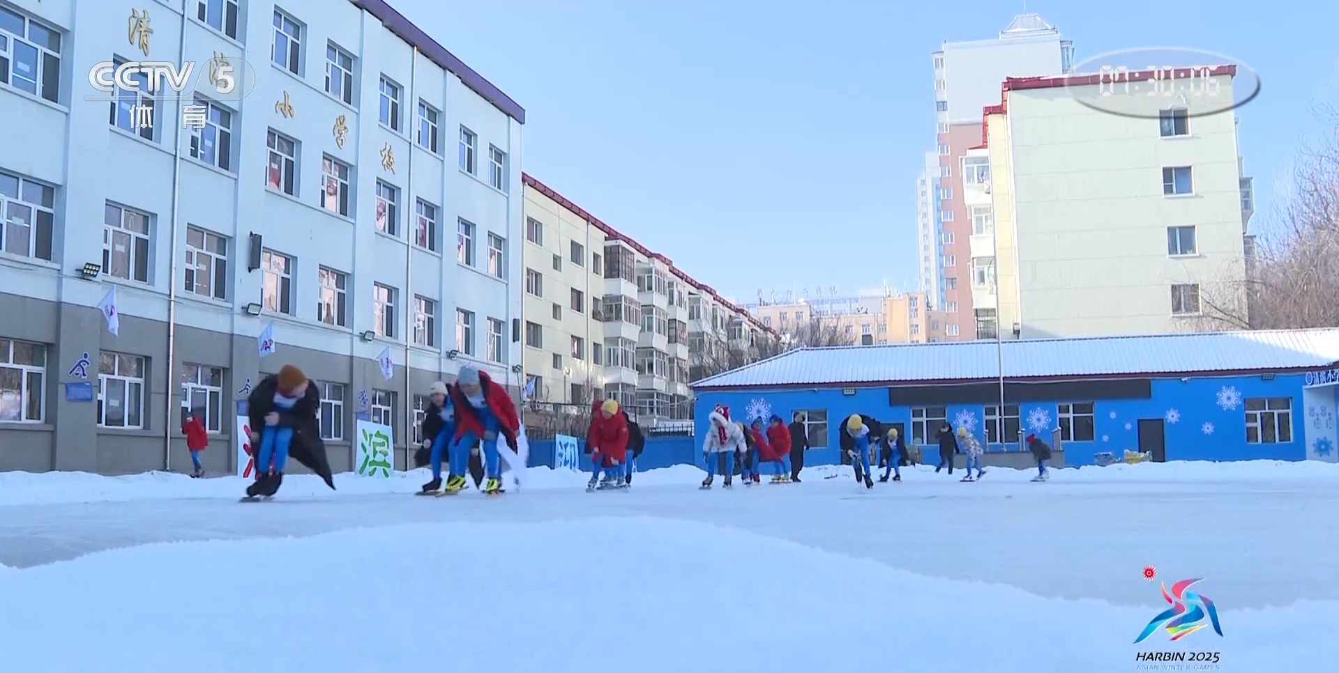 小冰场点燃大梦想！让孩子们都能体验冰雪运动的快乐