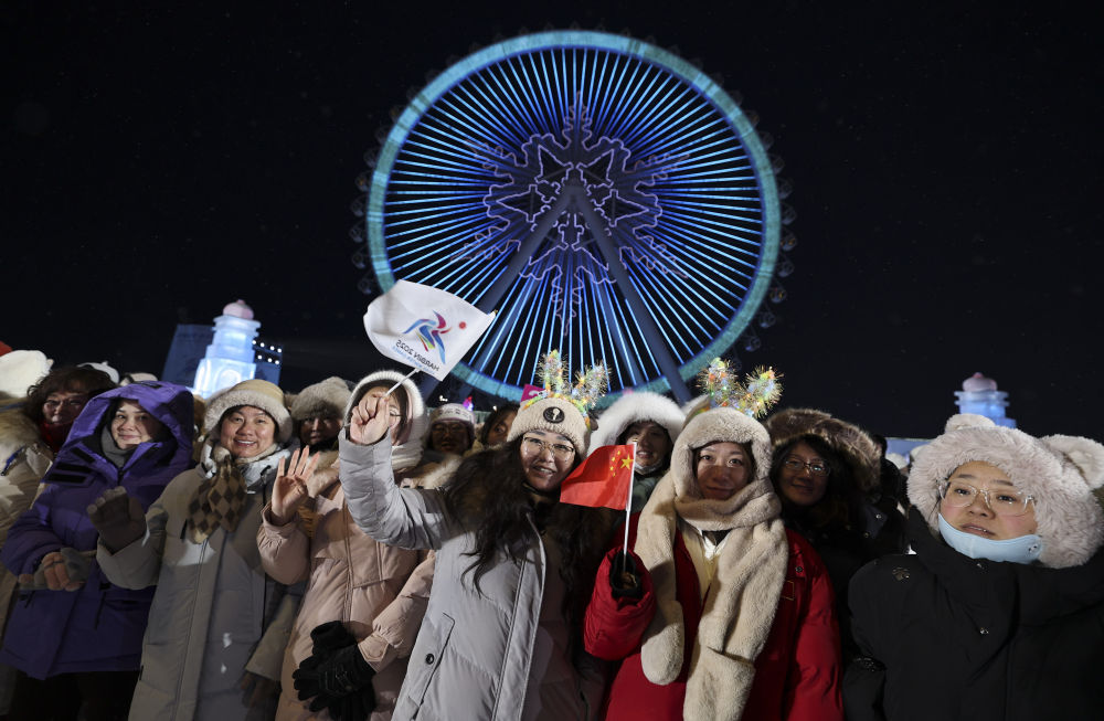 高清大图｜直击亚冬会开幕式现场