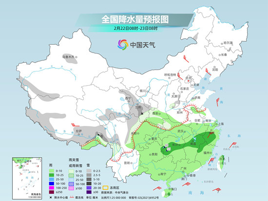 周末江南等地持续阴雨湿冷 南北方偏冷格局下周迎转折