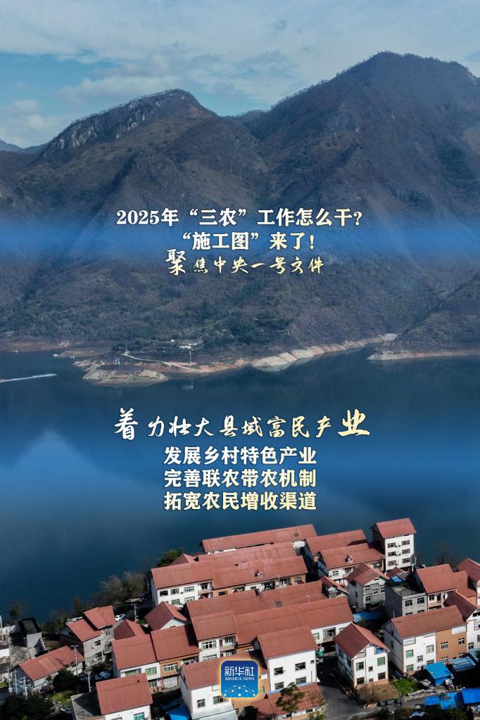 聚焦中央一号文件丨2025年“三农”工作怎么干？“施工图”来了！