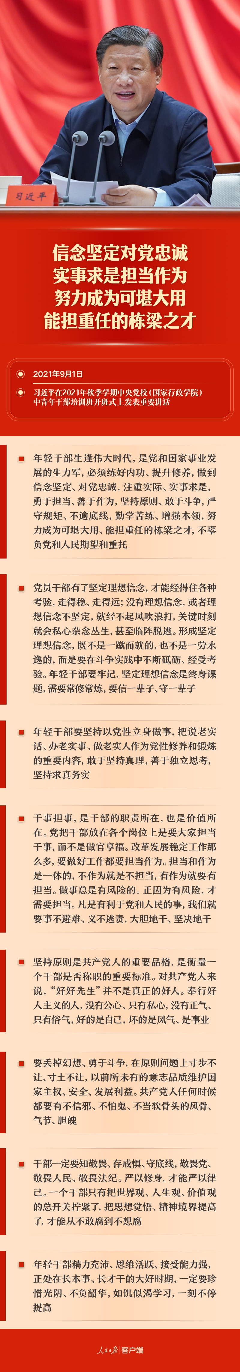 6次重要讲话、1次重要指示，总书记对年轻干部提出这些要求