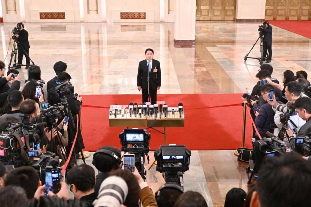 第十四届全国人民代表大会第三次会议首场“部长通道”